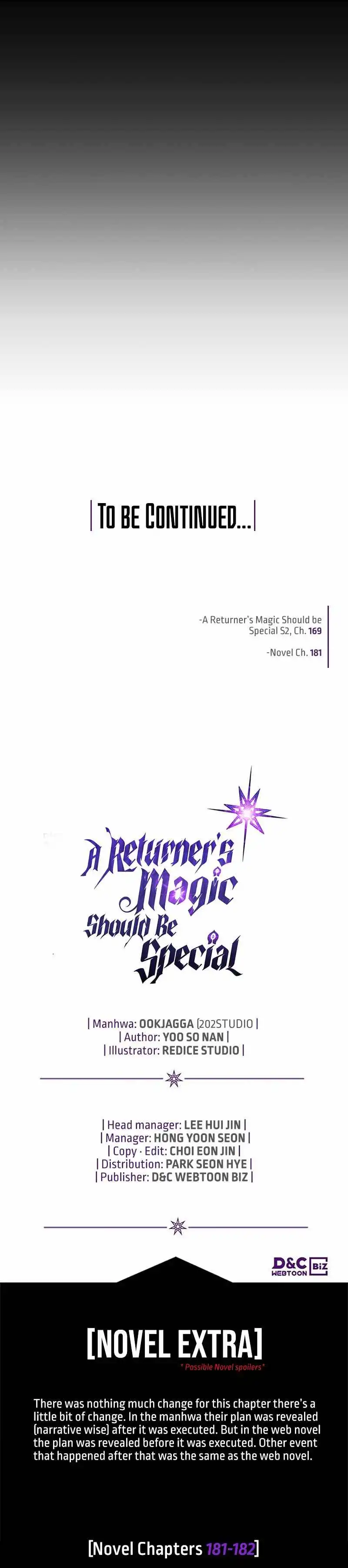 A Returner's Magic Should Be Special Chapter 169