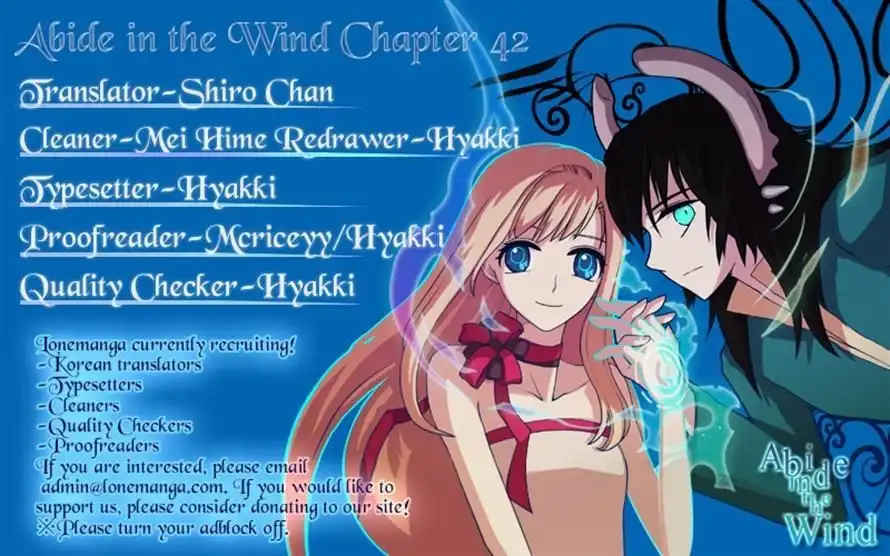 Abide in the Wind Chapter 42