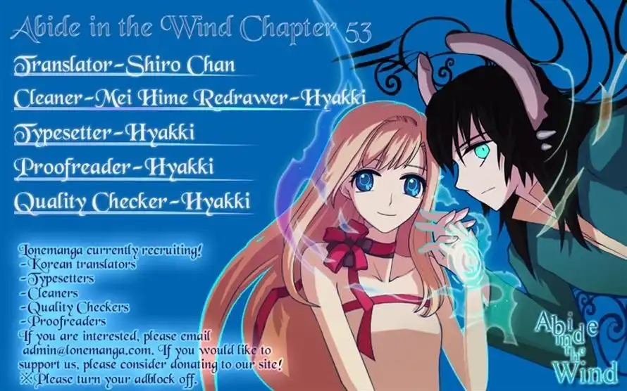 Abide in the Wind Chapter 53