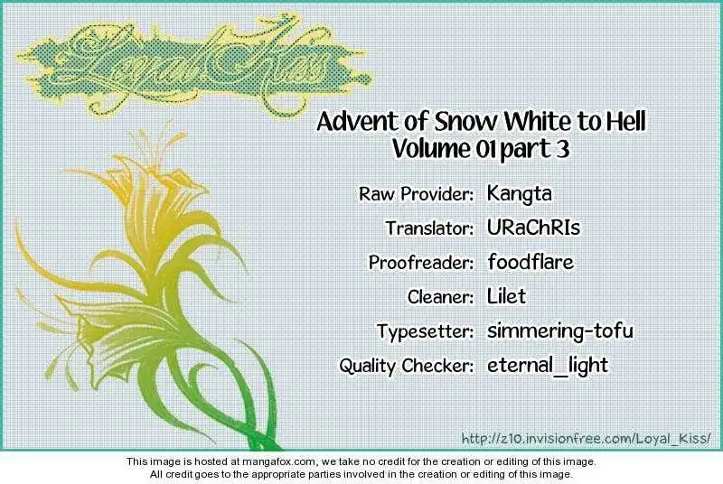 Advent of Snow White of the Hell Chapter 3