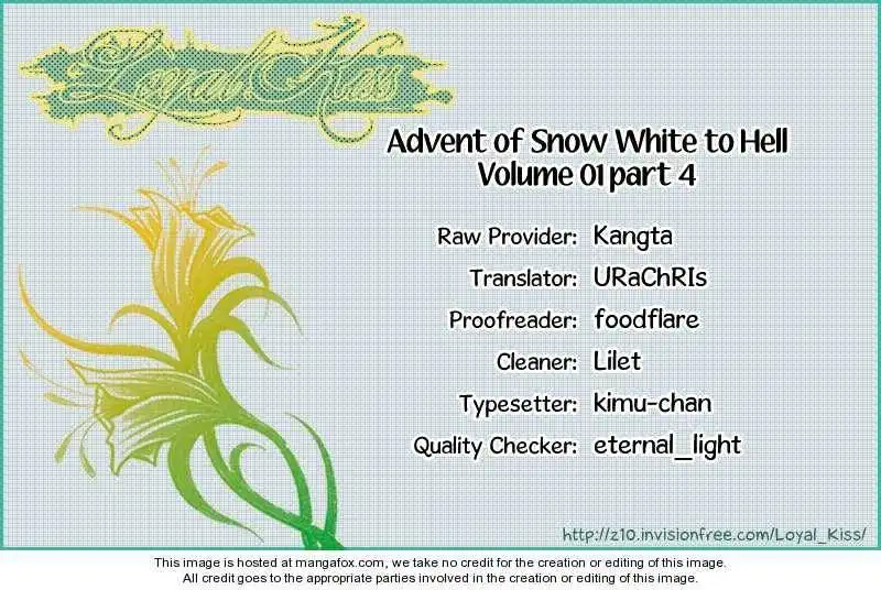 Advent of Snow White of the Hell Chapter 4