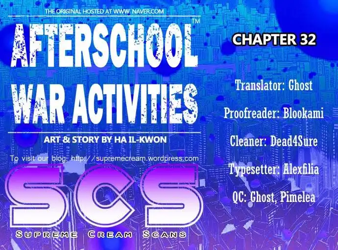 Afterschool Military Activity Chapter 32