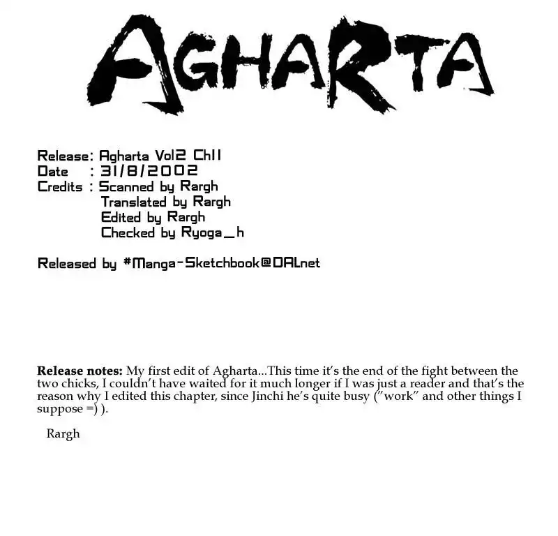 Agharta Chapter 11