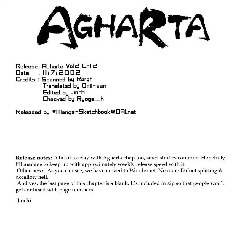 Agharta Chapter 12