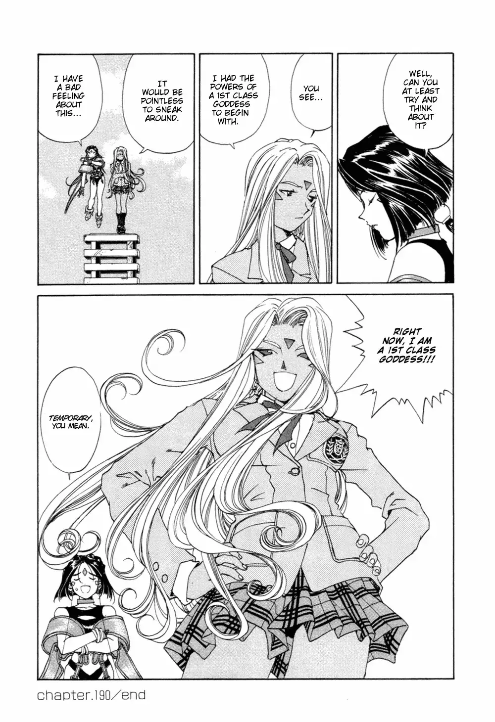 Ah My Goddess Chapter 190