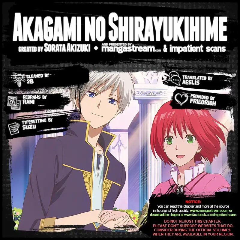 Akagami no Shirayukihime Chapter 111