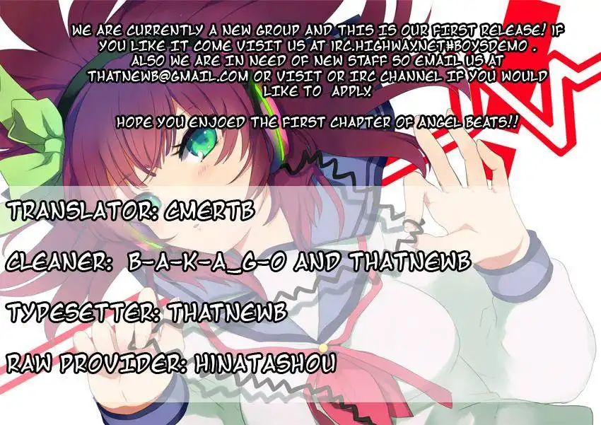 Angel Beats! Chapter 1