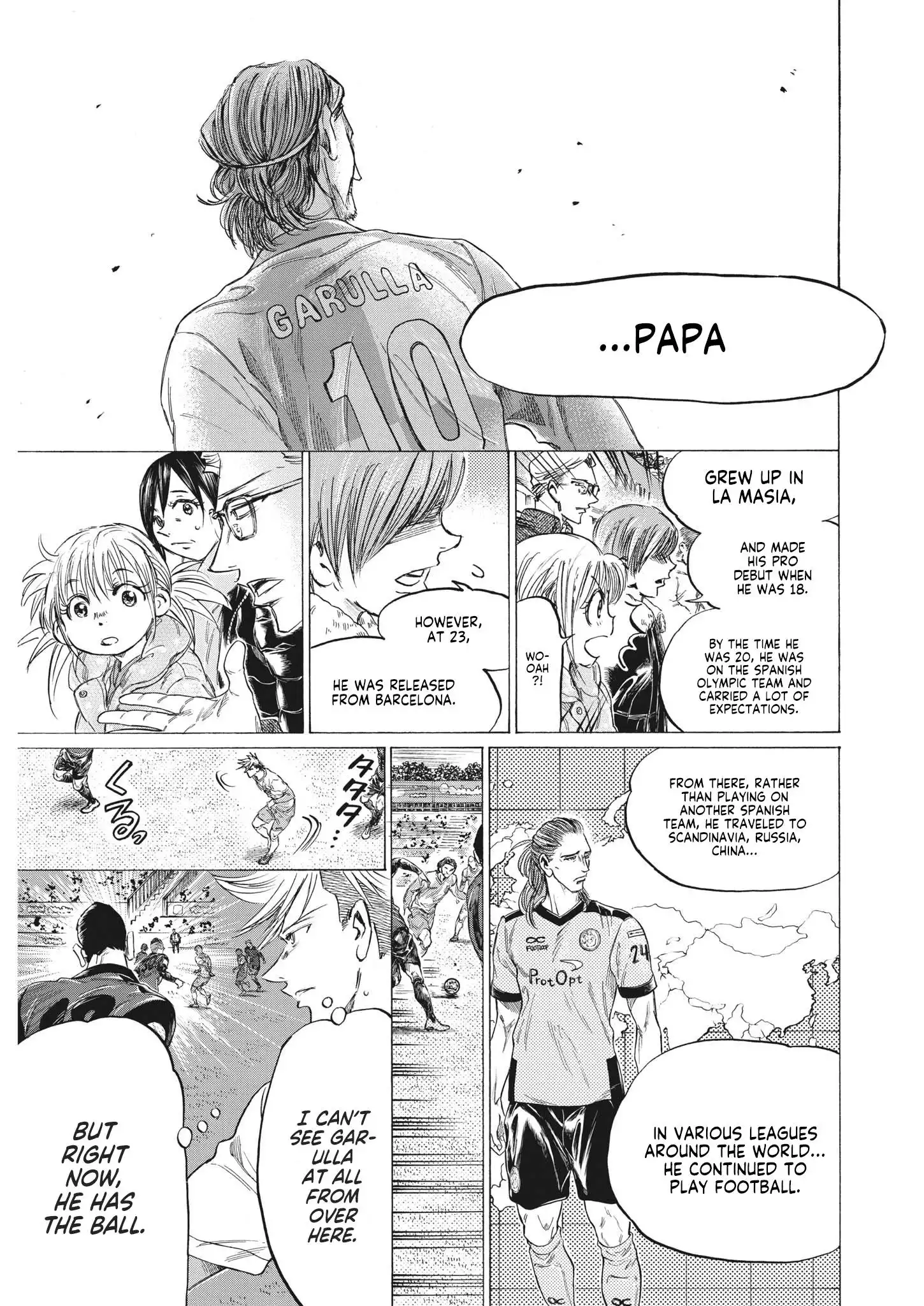 Ao Ashi Chapter 325