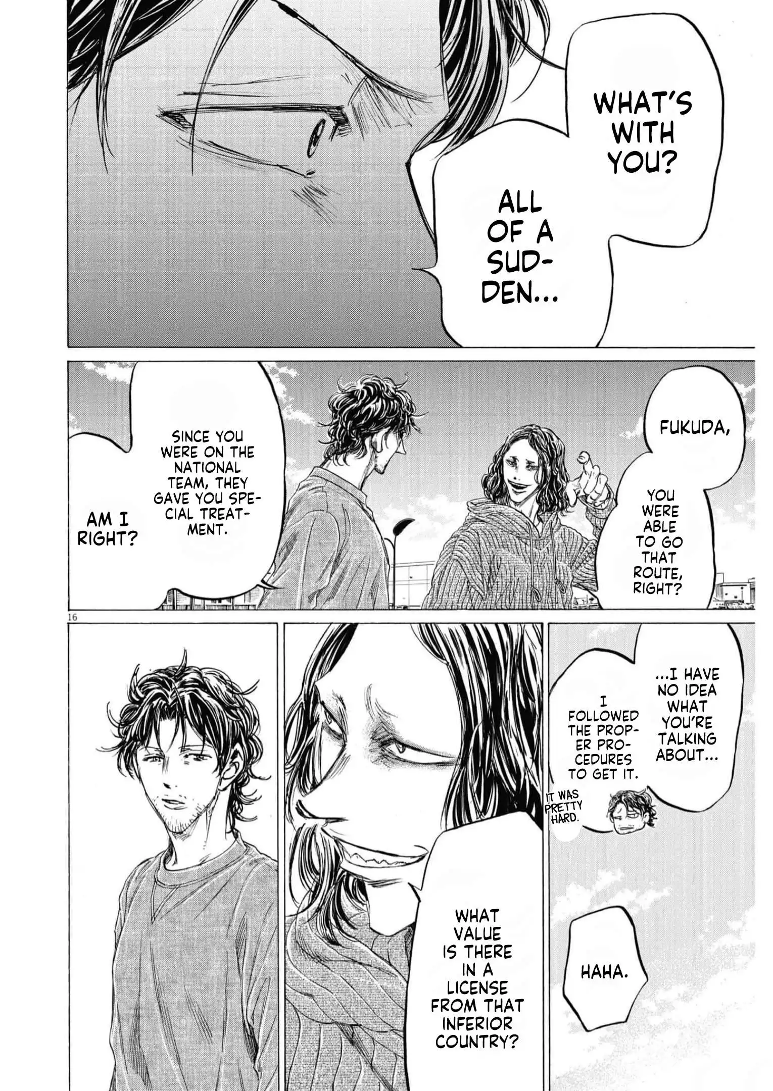 Ao Ashi Chapter 342