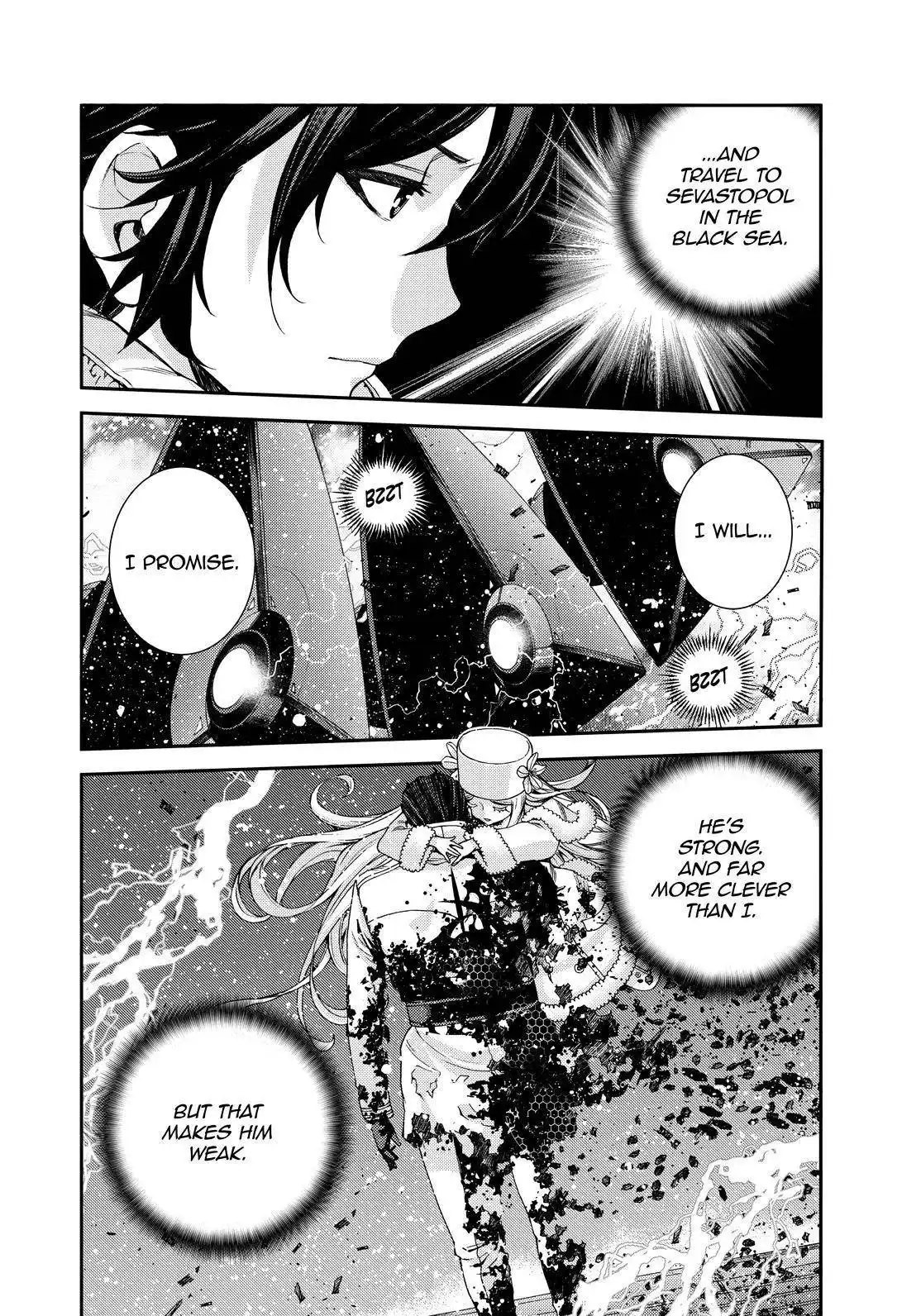 Aoki Hagane no Arpeggio Chapter 133