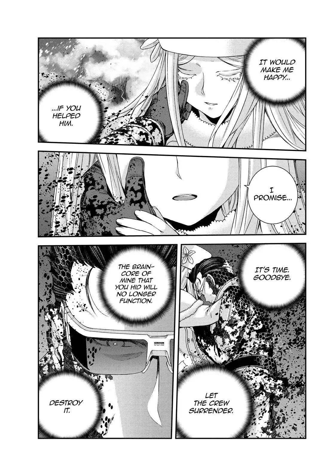 Aoki Hagane no Arpeggio Chapter 133