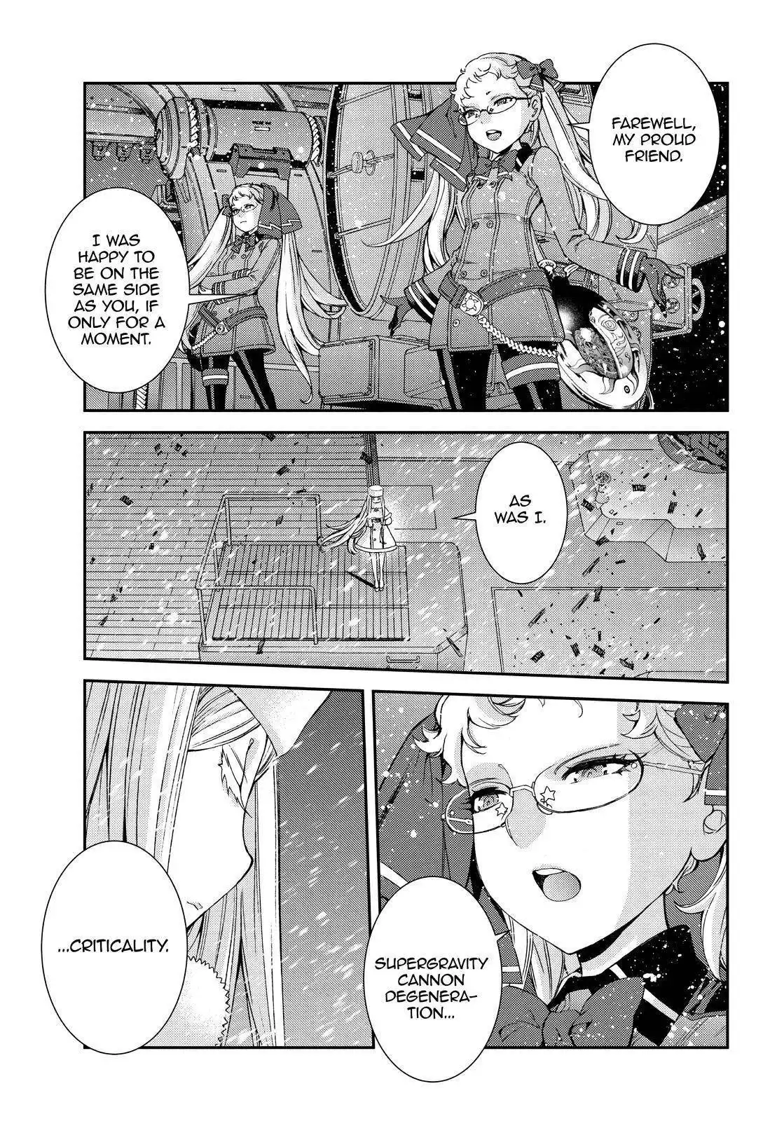 Aoki Hagane no Arpeggio Chapter 134