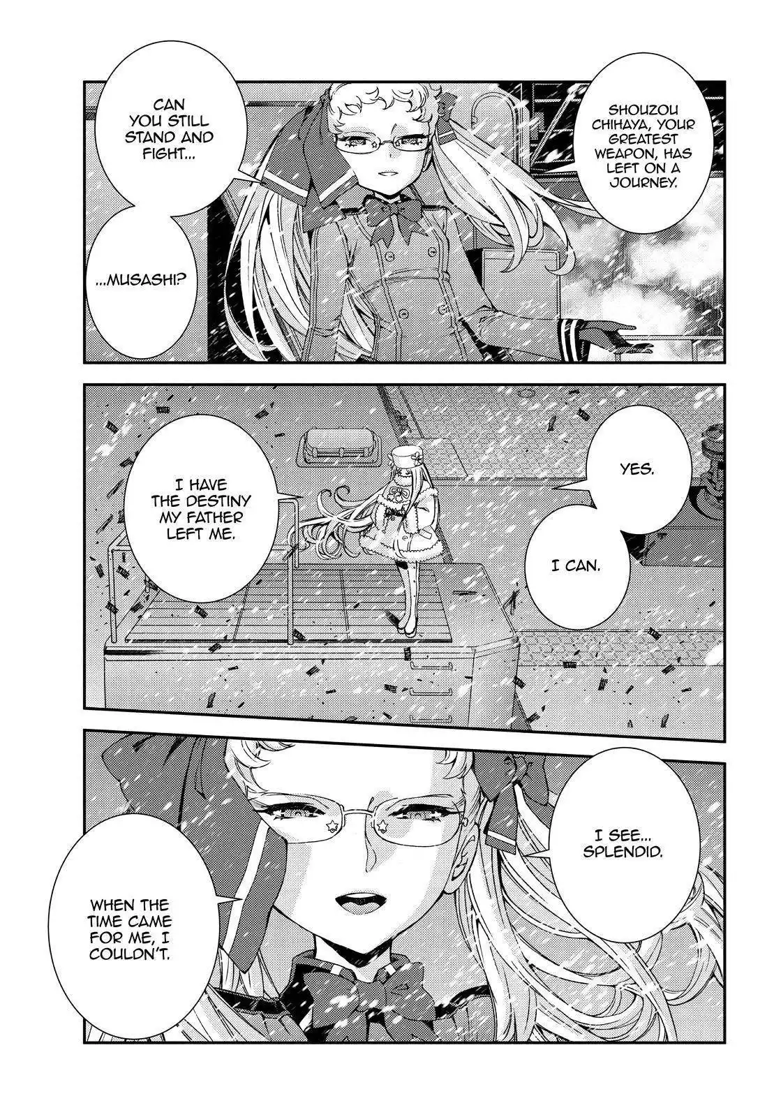 Aoki Hagane no Arpeggio Chapter 134