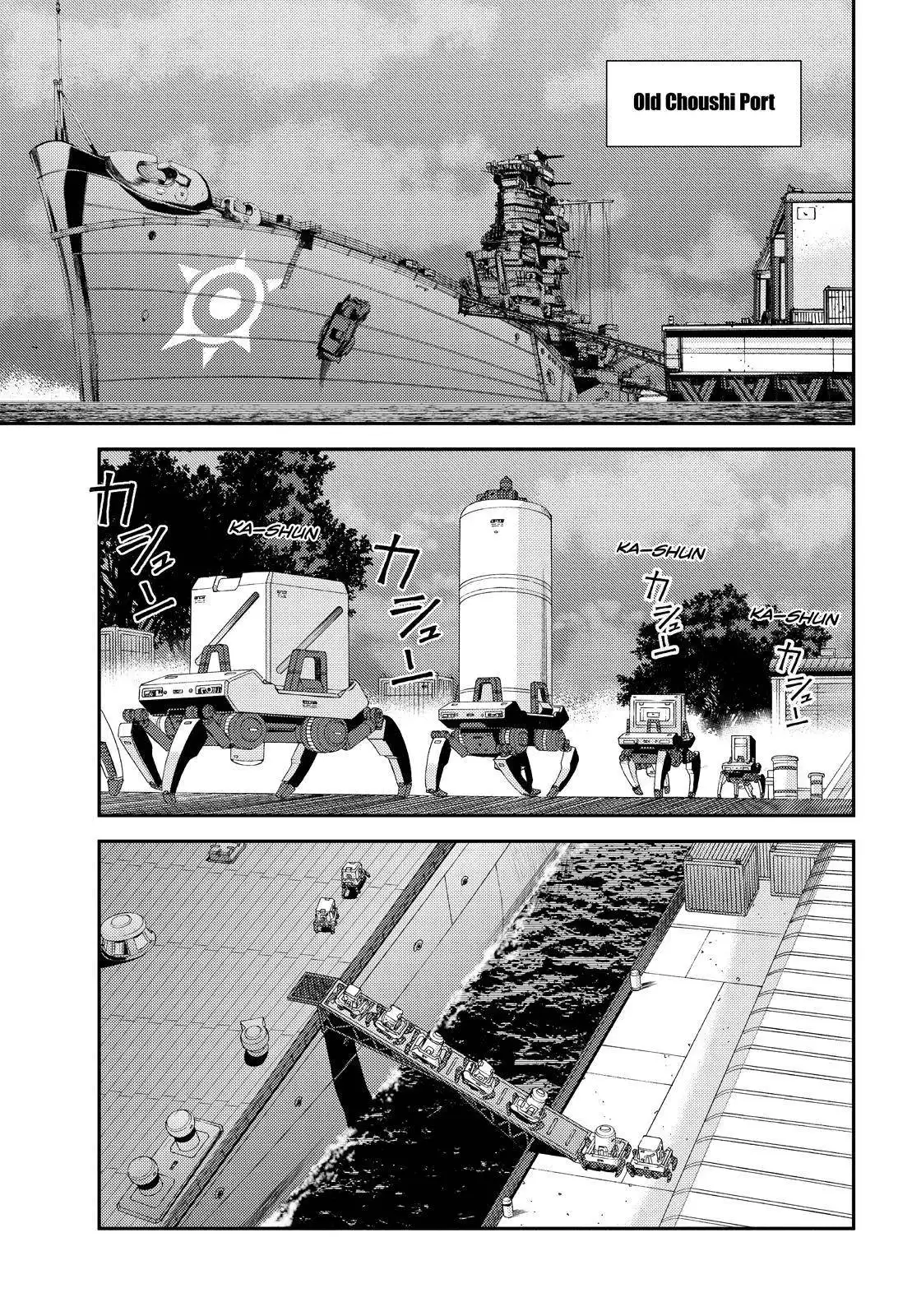 Aoki Hagane no Arpeggio Chapter 136