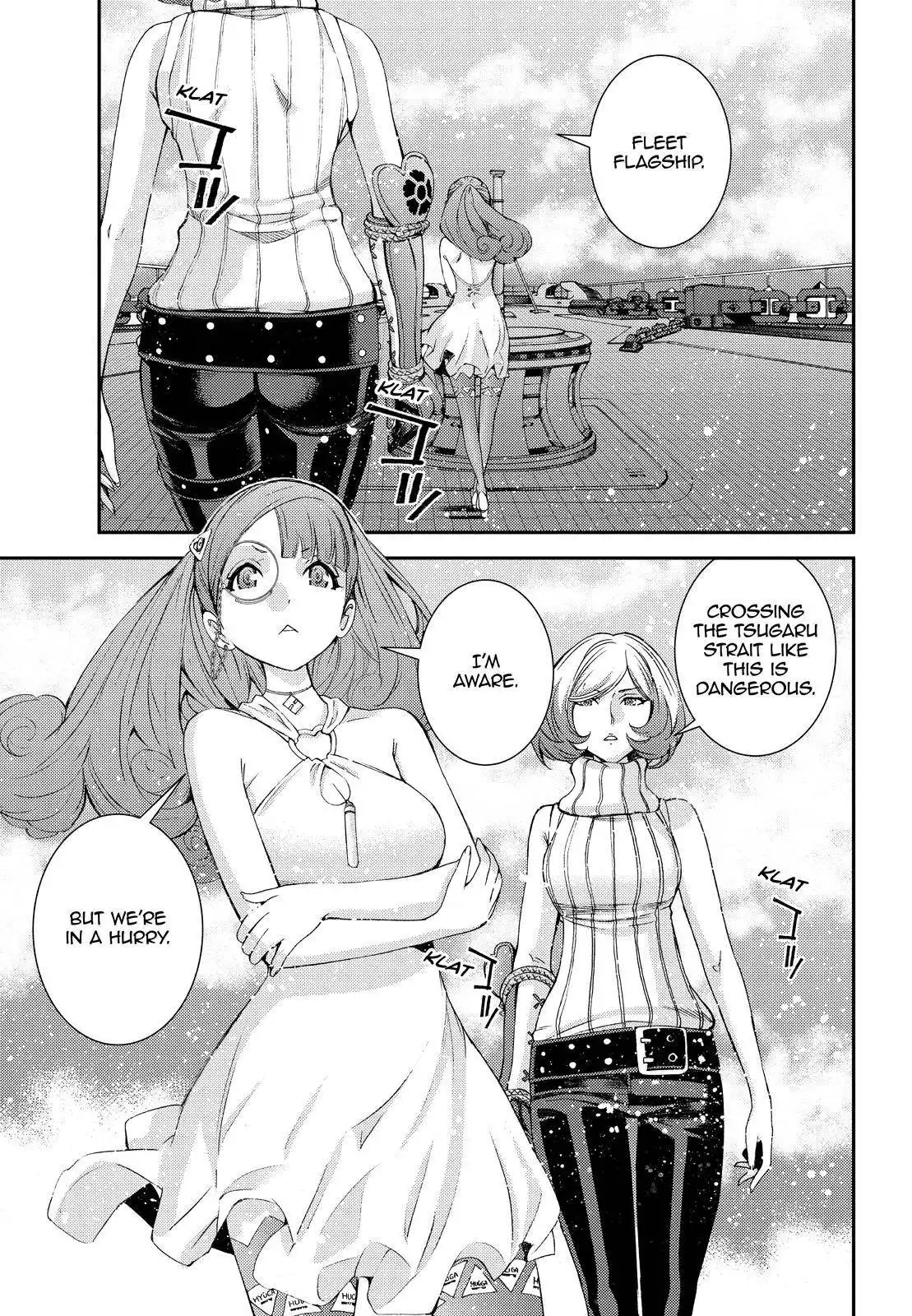 Aoki Hagane no Arpeggio Chapter 136