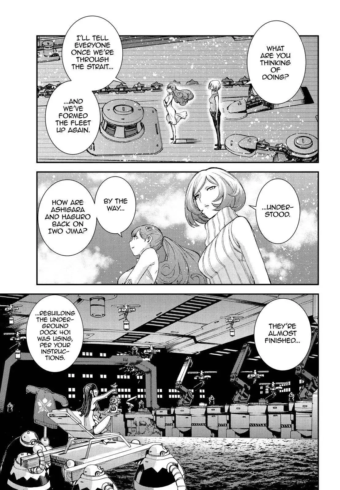 Aoki Hagane no Arpeggio Chapter 136