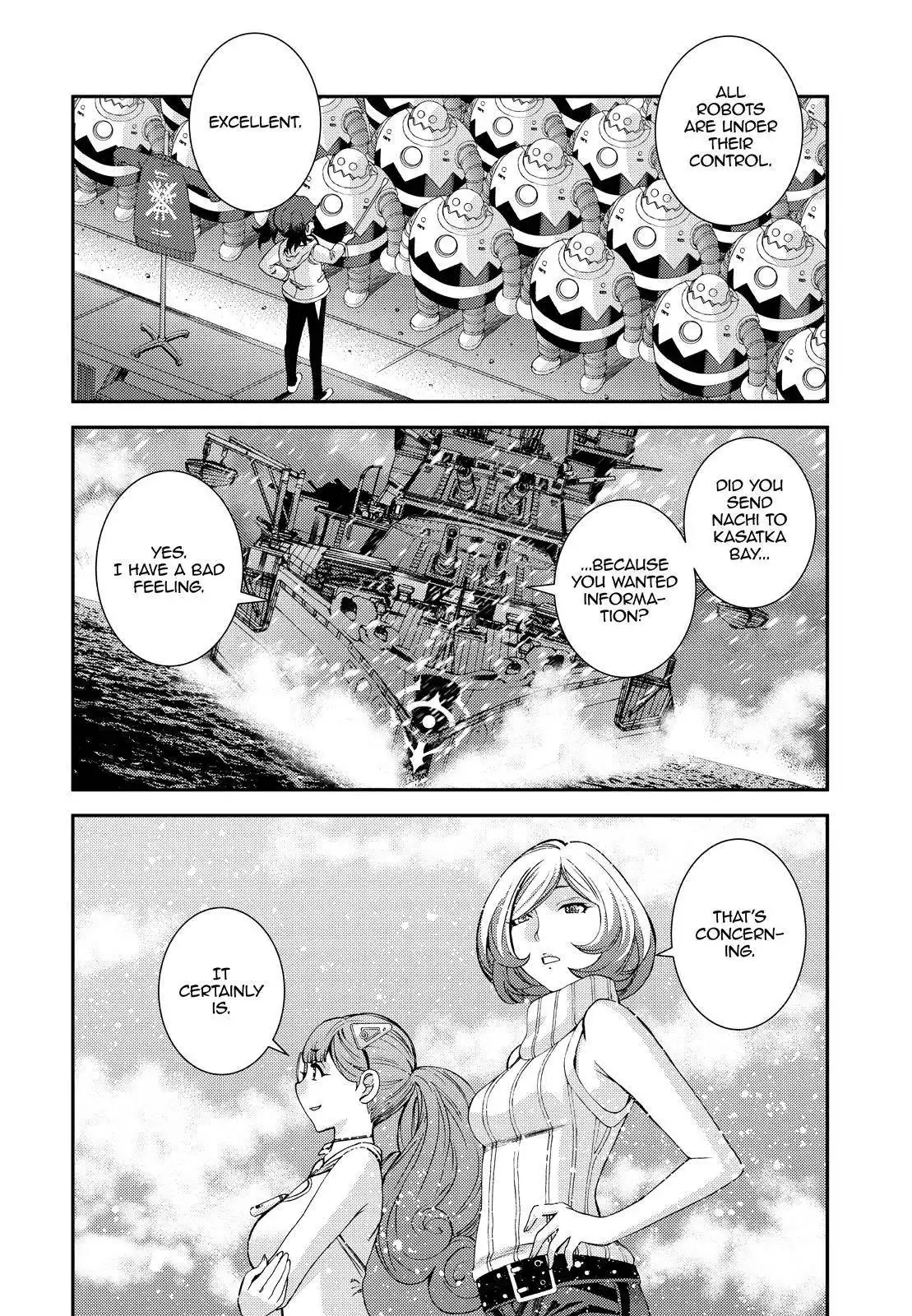 Aoki Hagane no Arpeggio Chapter 136