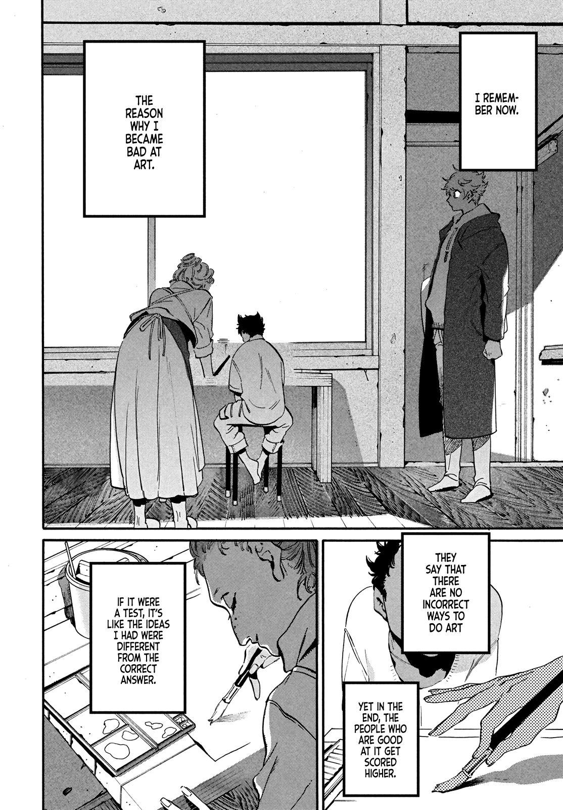 Blue Period Chapter 45