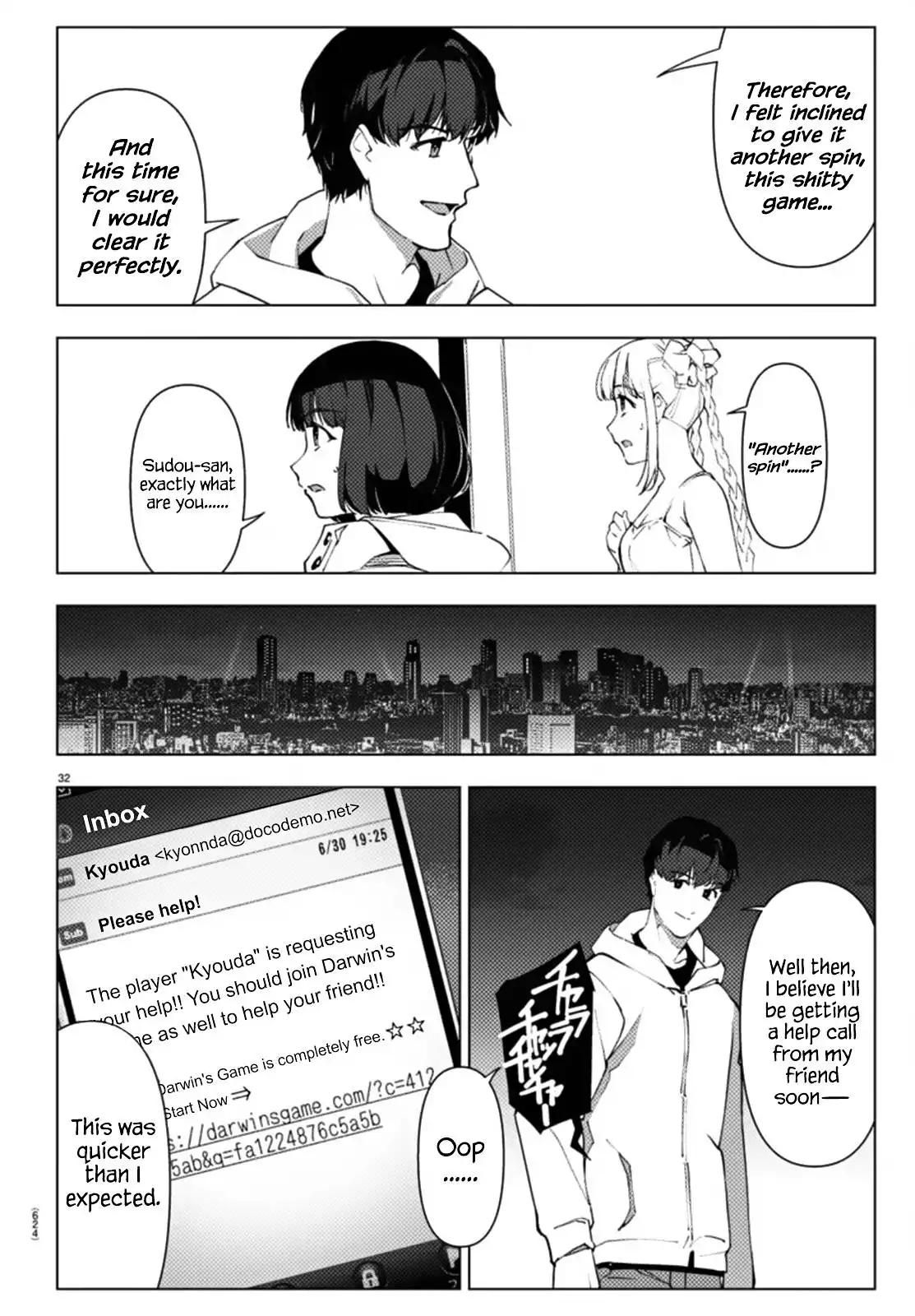 Darwin's Game Chapter 109