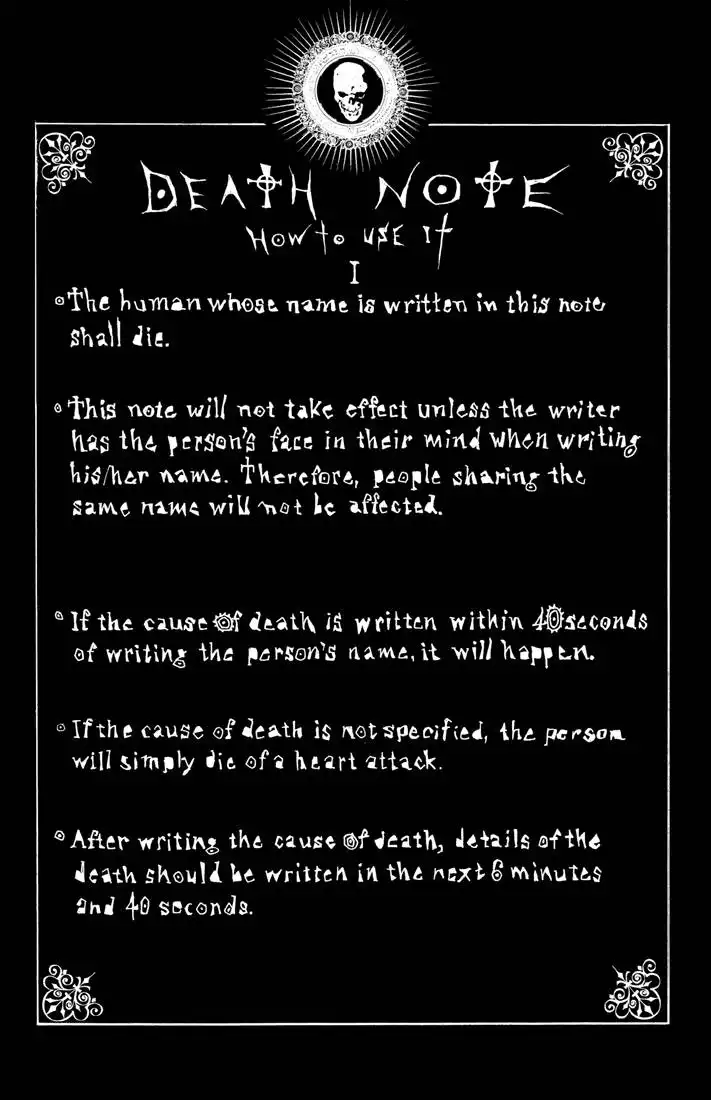 Death Note Chapter 1