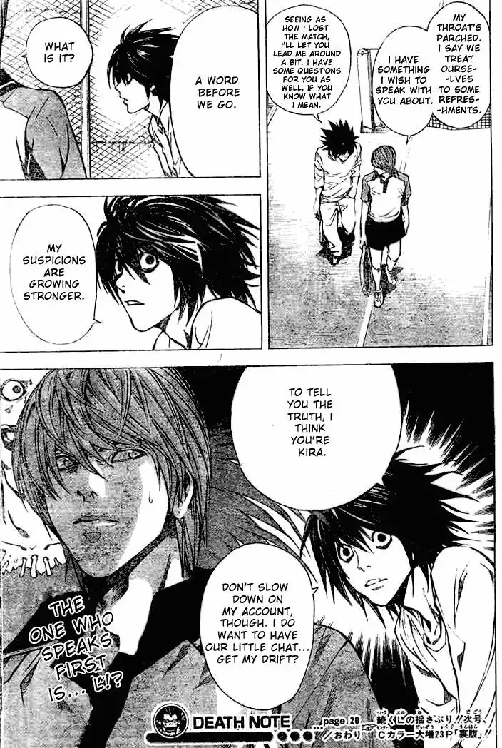 Death Note Chapter 20