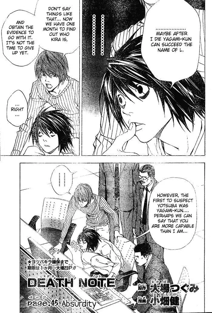 Death Note Chapter 45