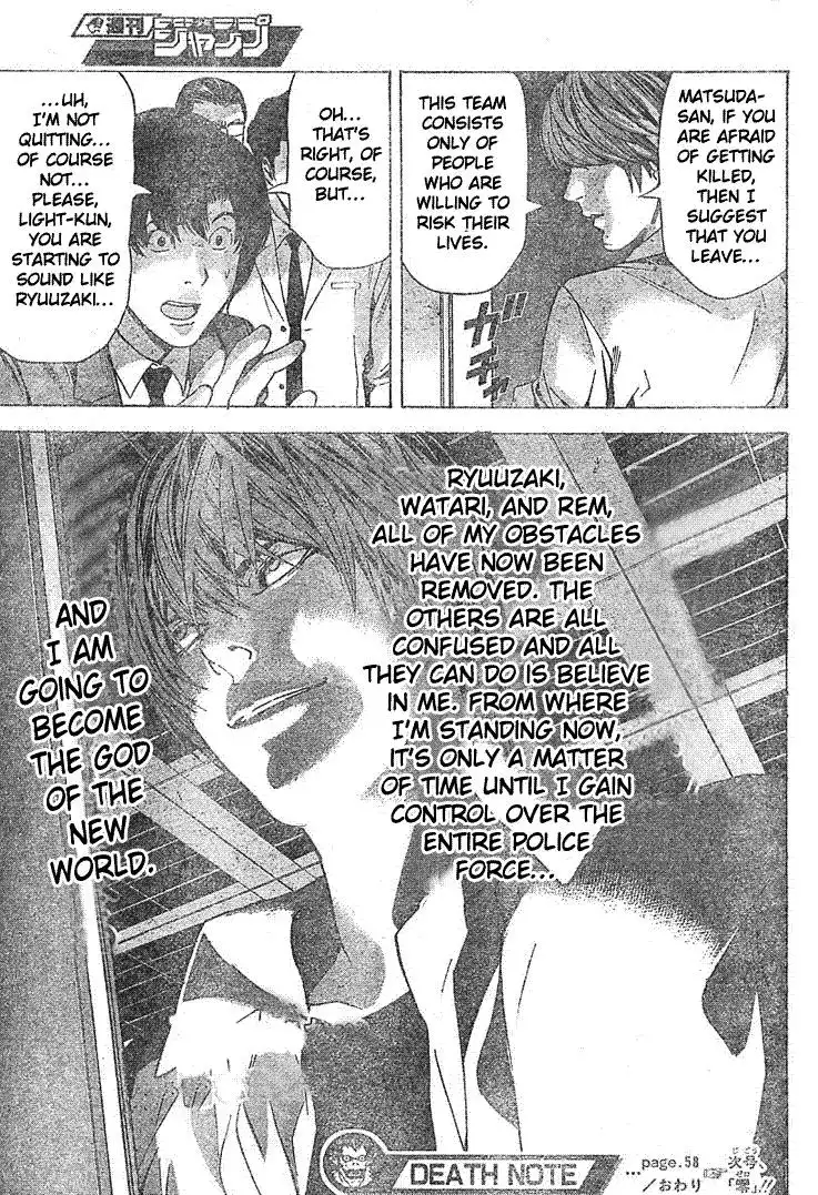 Death Note Chapter 58