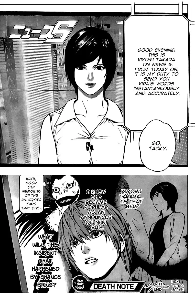 Death Note Chapter 85