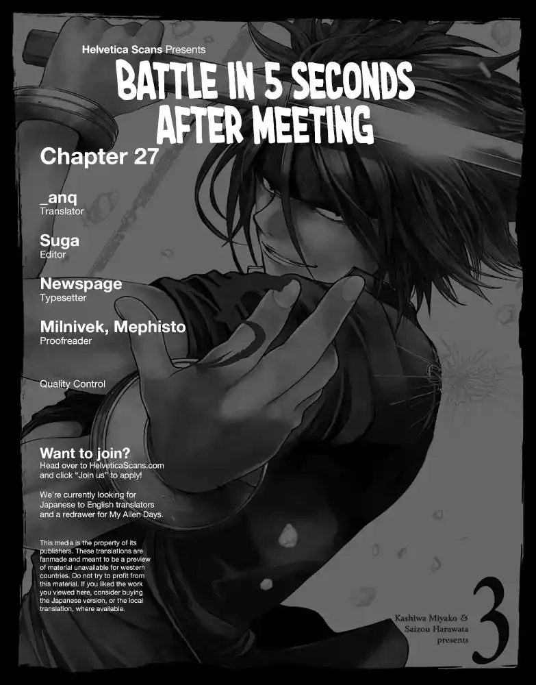 Deatte 5 Byou de Battle Chapter 27