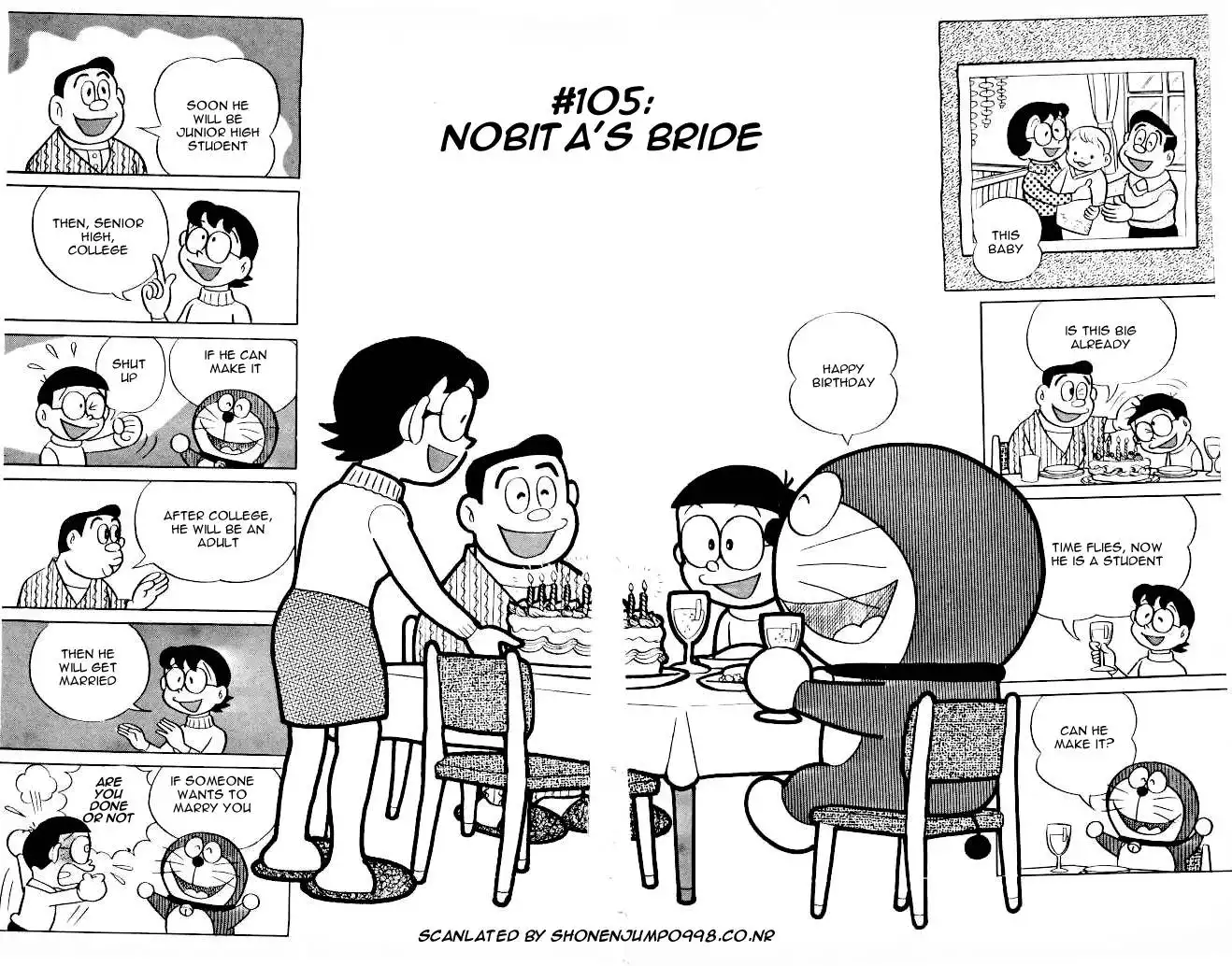 Doraemon Chapter 105