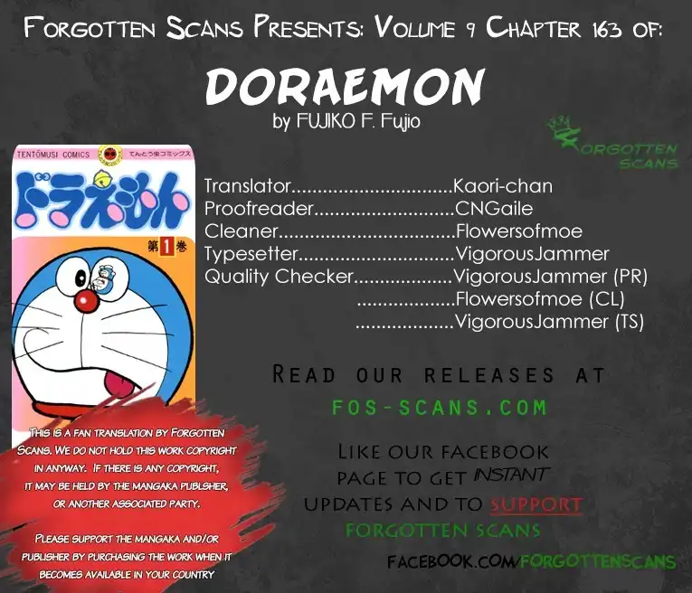 Doraemon Chapter 163