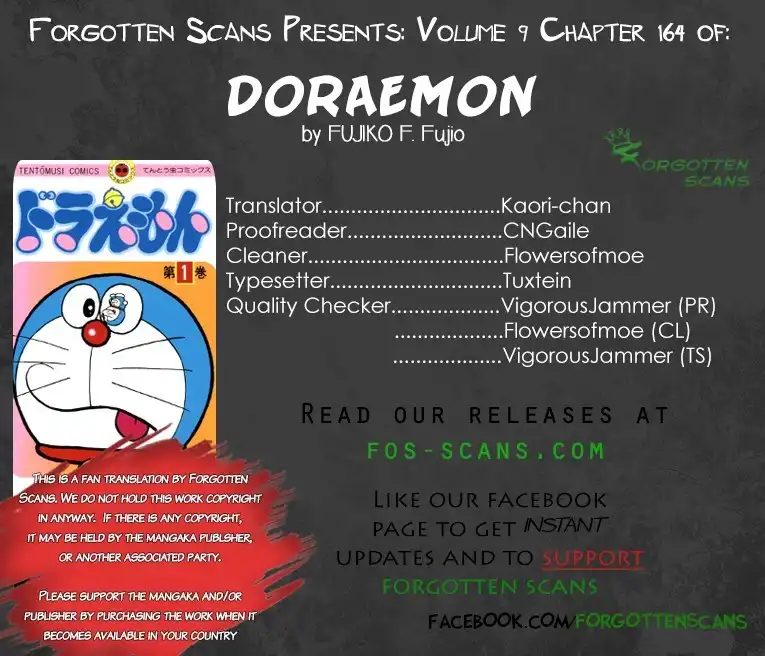 Doraemon Chapter 164