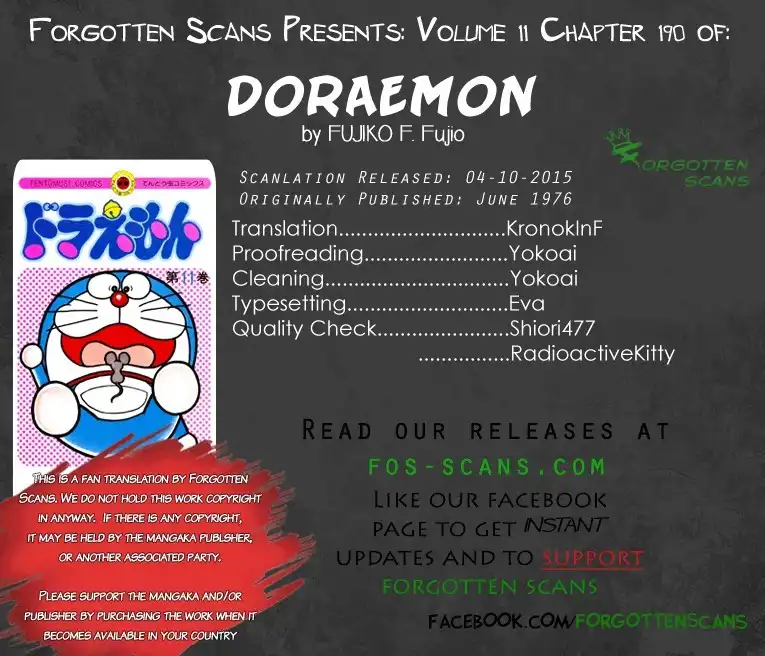 Doraemon Chapter 190 1