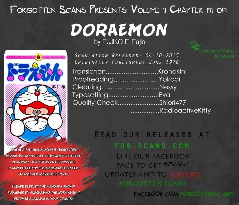 Doraemon Chapter 191 1