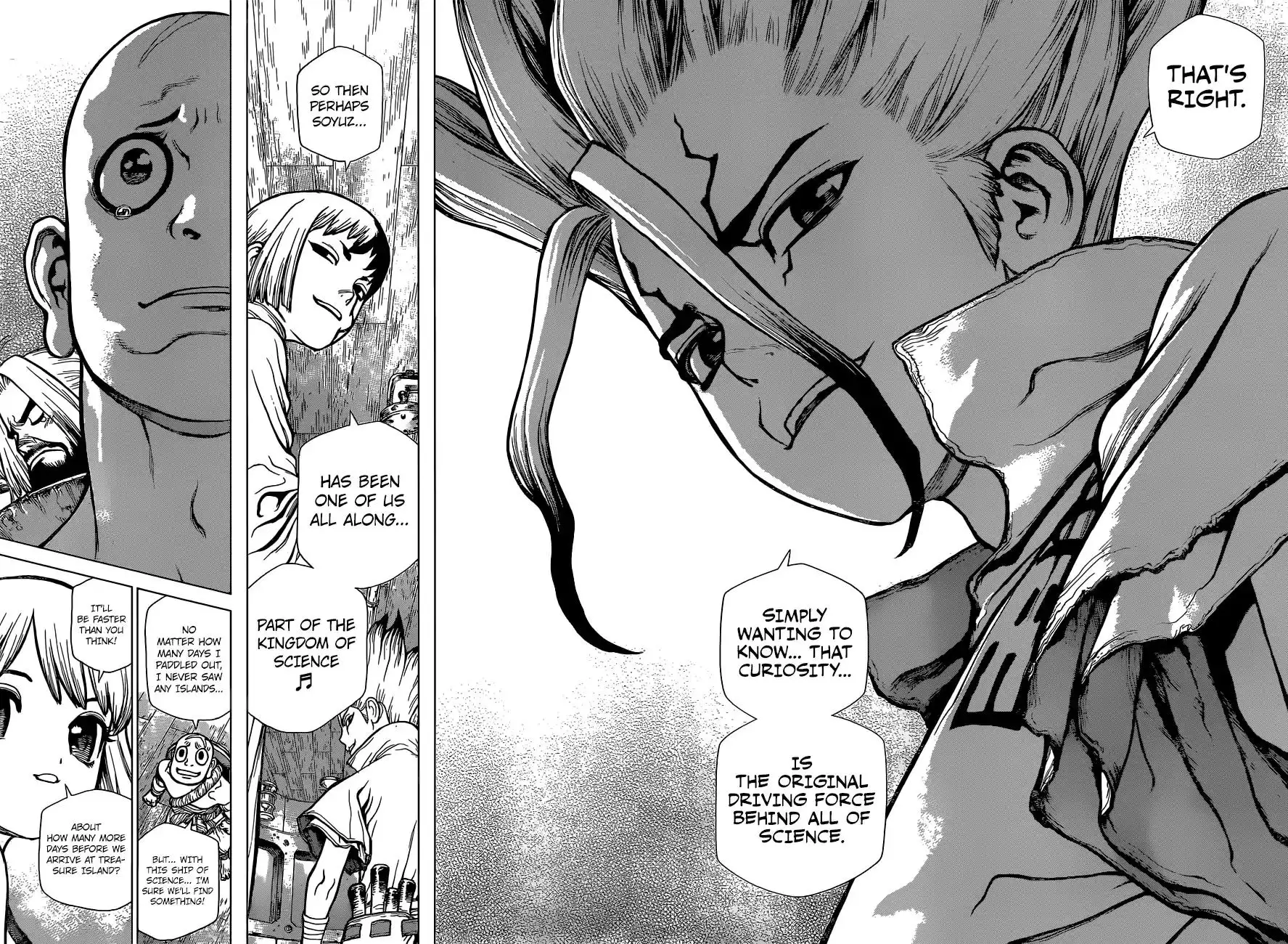 Dr. Stone Chapter 102