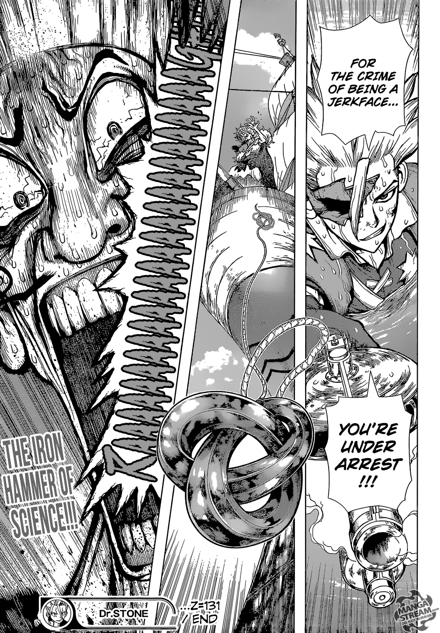 Dr. Stone Chapter 131