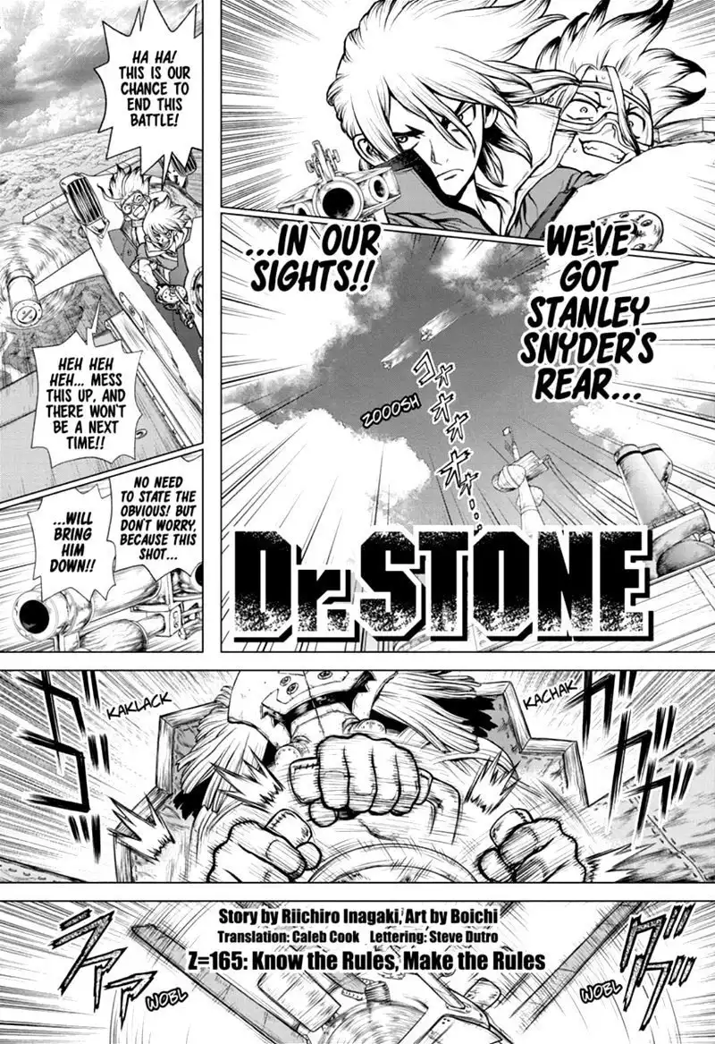 Dr. Stone Chapter 165