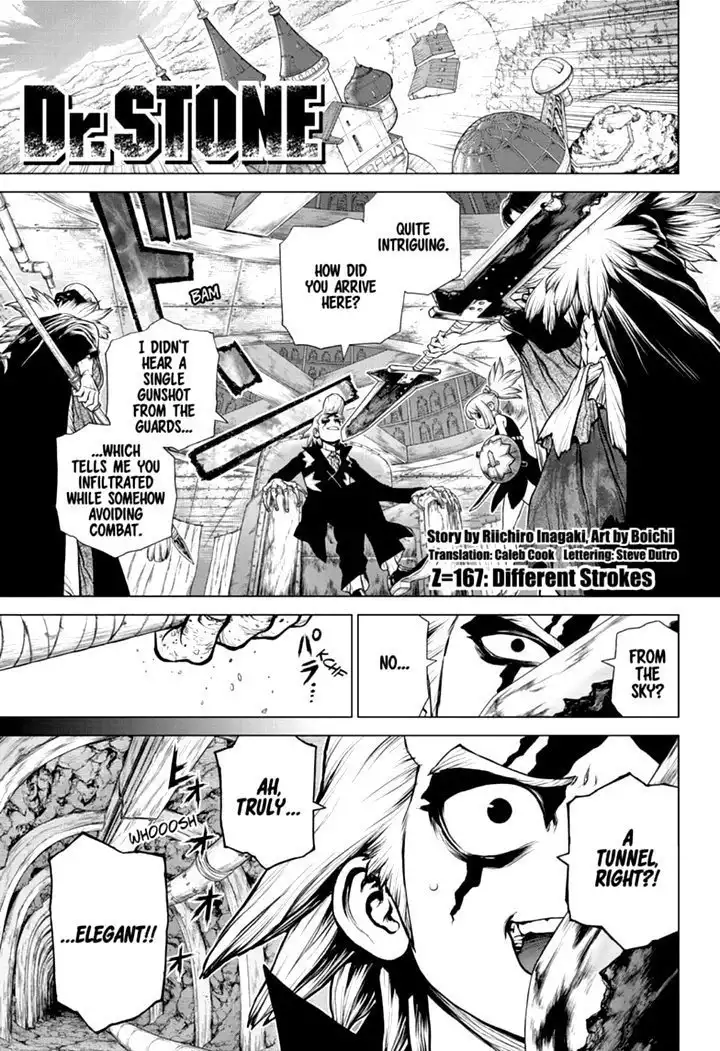 Dr. Stone Chapter 167