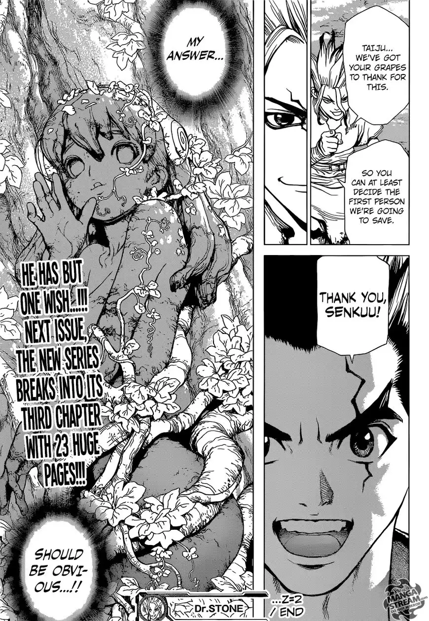 Dr. Stone Chapter 2