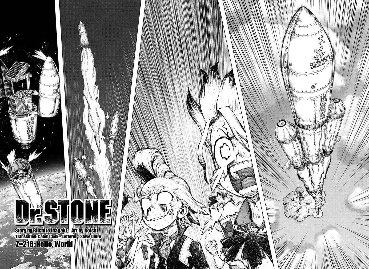 Dr. Stone Chapter 216