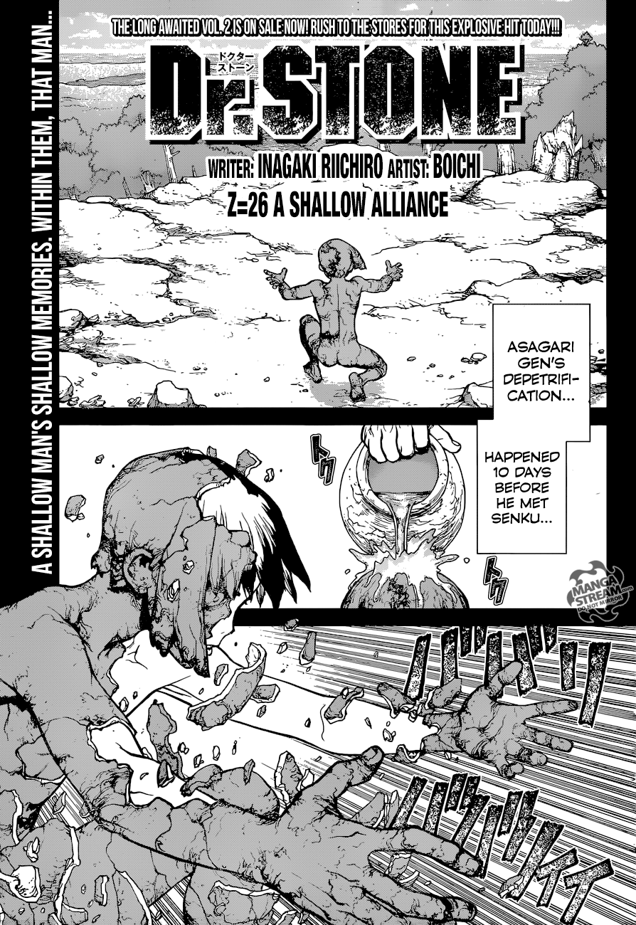 Dr. Stone Chapter 26