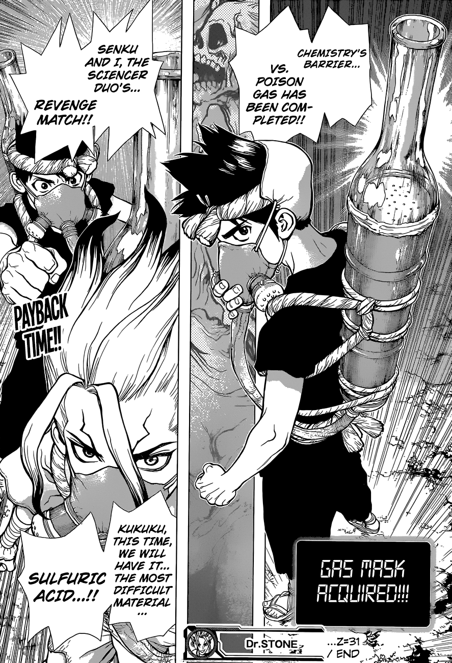 Dr. Stone Chapter 31