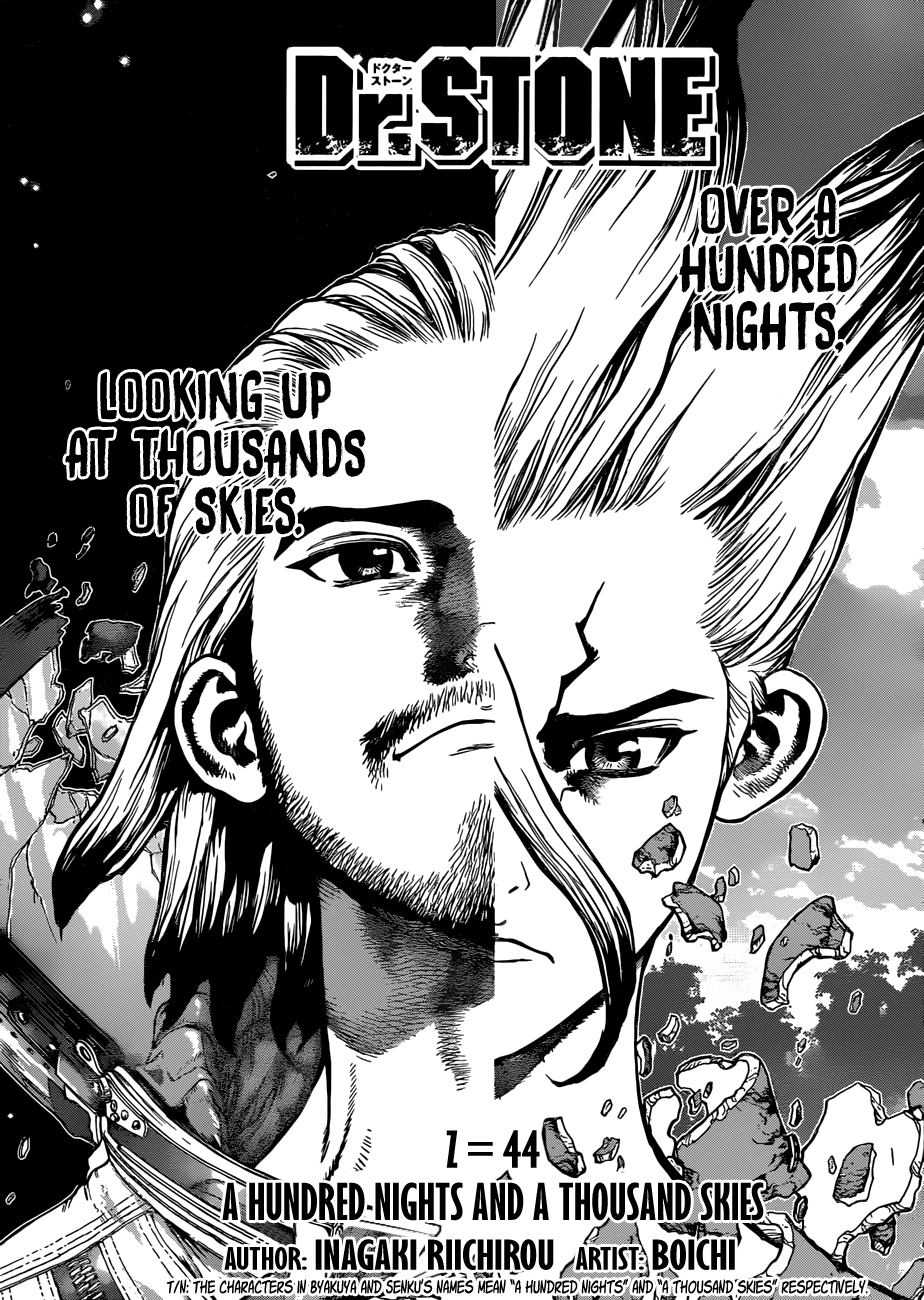 Dr. Stone Chapter 44