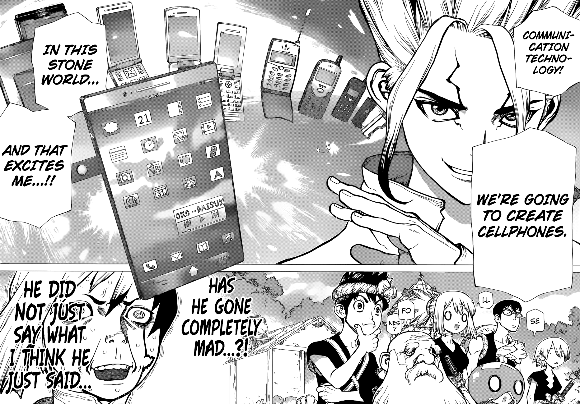 Dr. Stone Chapter 50