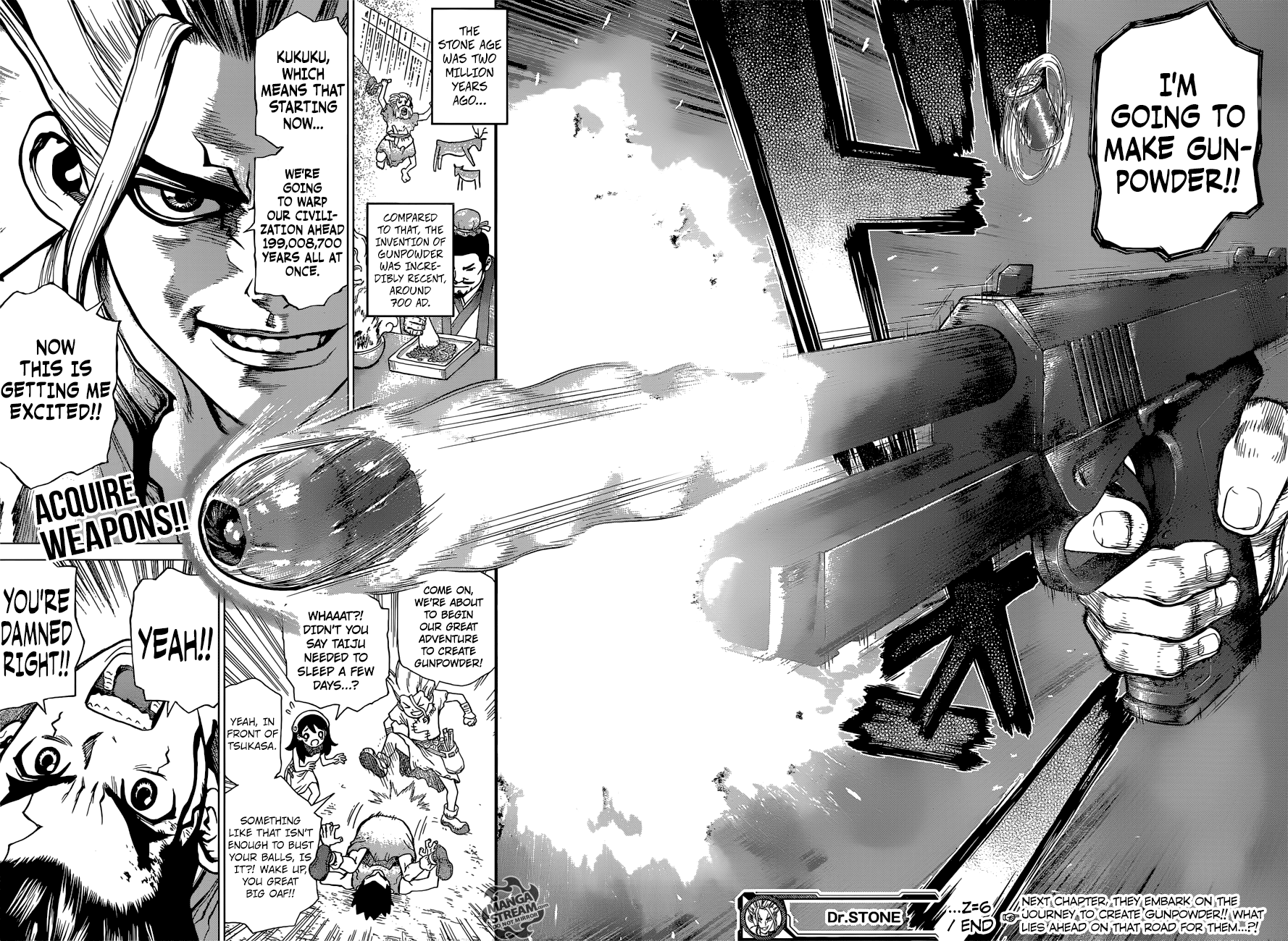 Dr. Stone Chapter 6