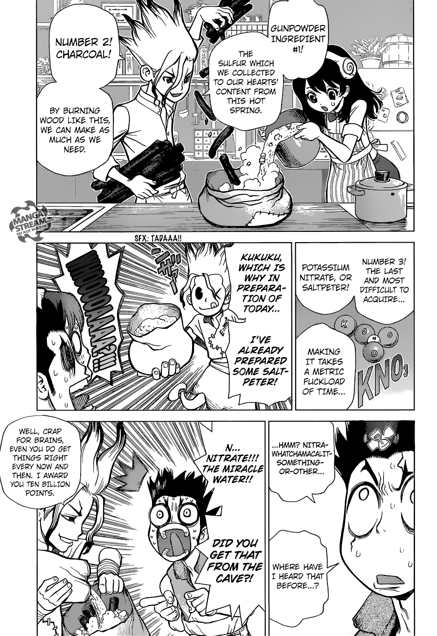 Dr. Stone Chapter 8