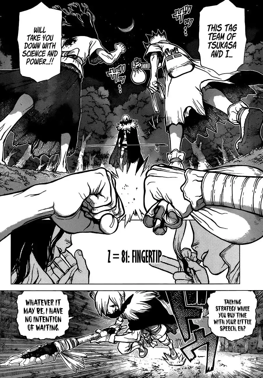 Dr. Stone Chapter 81