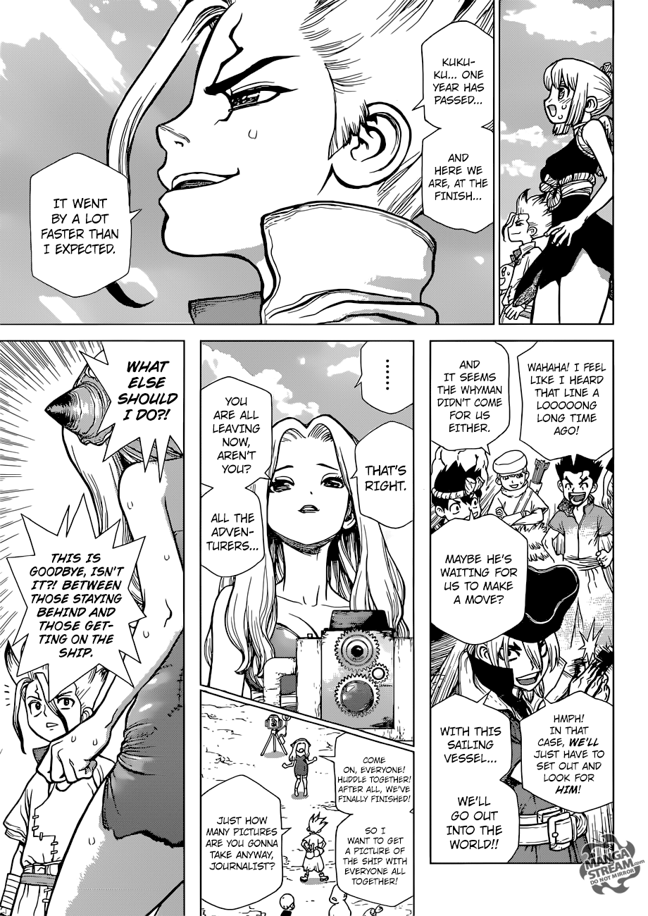 Dr. Stone Chapter 99