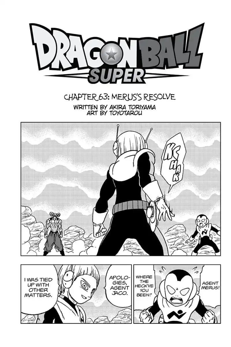 Dragon Ball Super Chapter 63