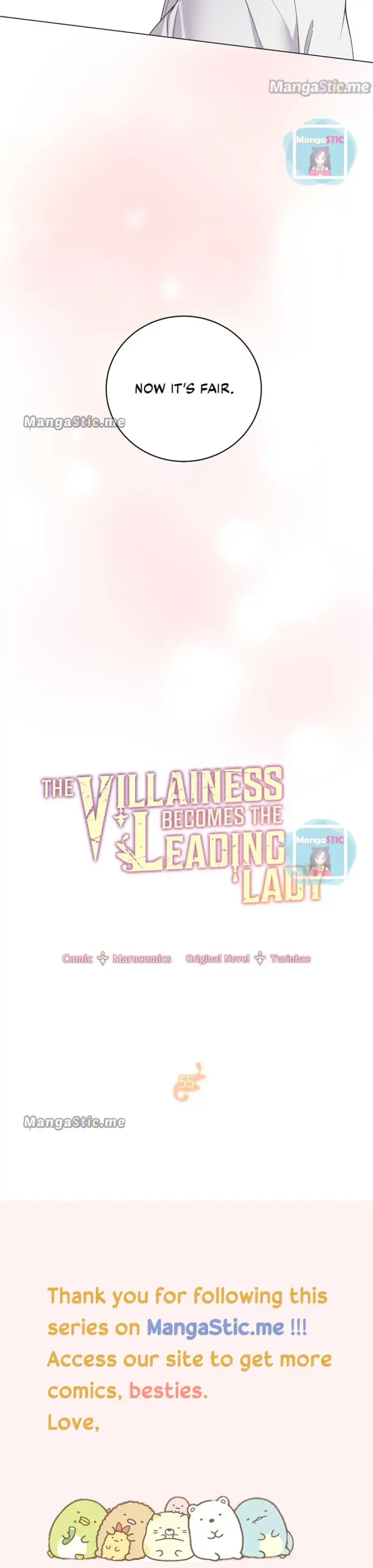 Even Though I'm the Villainess, I'll Become the Heroine! Chapter 55